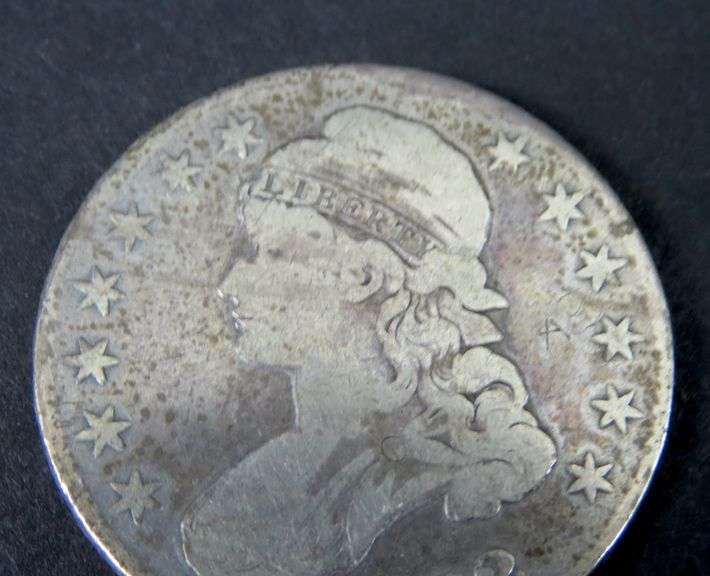 Well Circulated 1832 US Capped Bust Half Dollar Coin