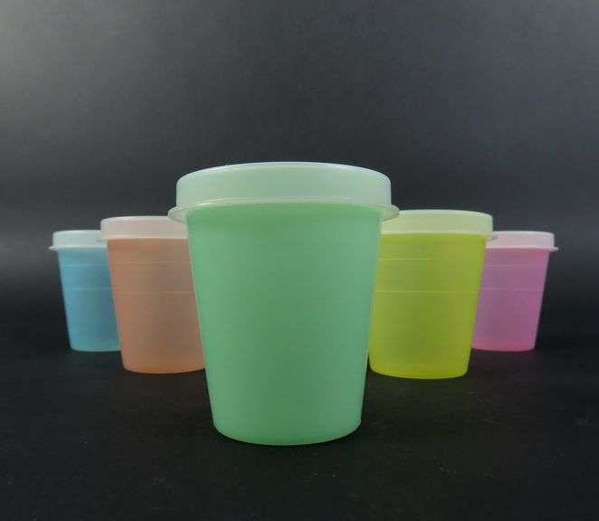 Lot of 6 Tupperware "Midgets" with Lids