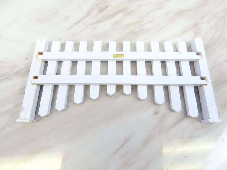 Lot of Wooden Doll House Fencing
