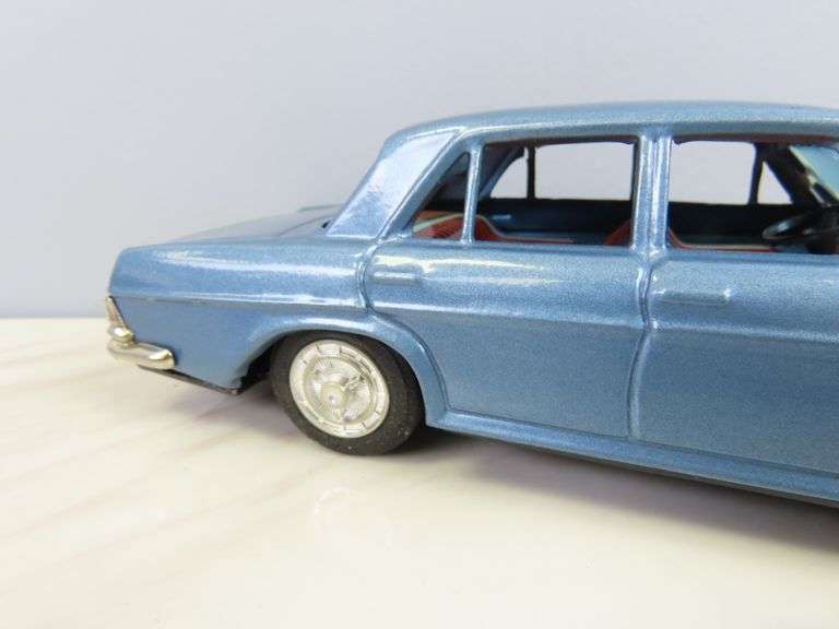 Vintage Pressed Metal Mercedes Benz 250 Toy Car