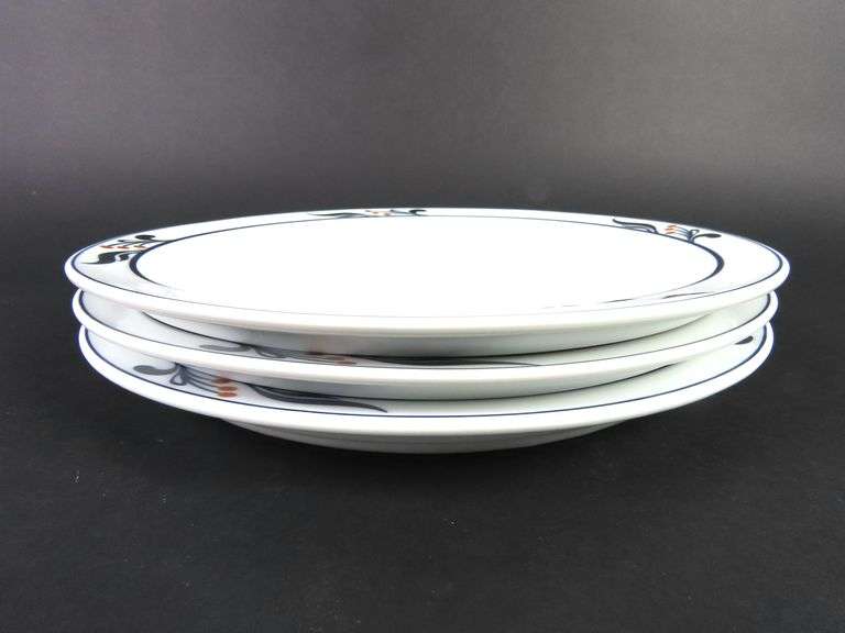 Lot of 3 Dansk "Maribo (Portugal)" Dinner Plates