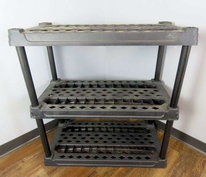 3 Tier Plastic Storage Shelf