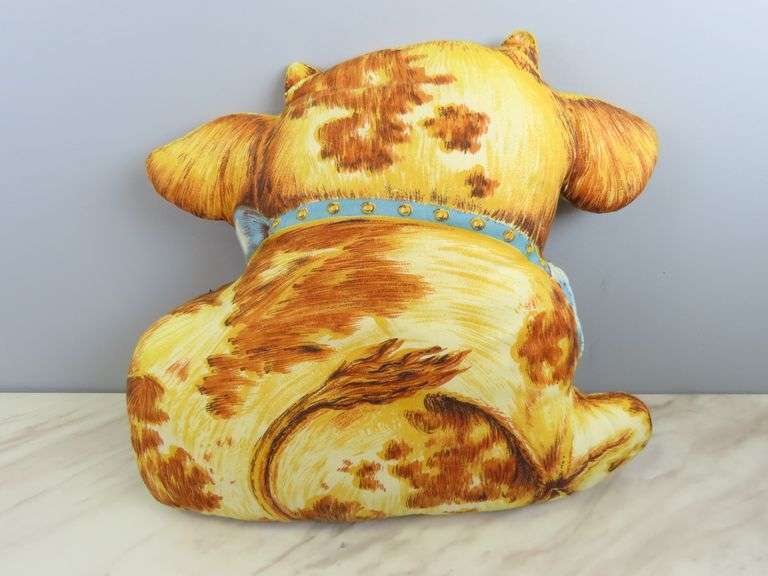 Vintage Cow Pillow