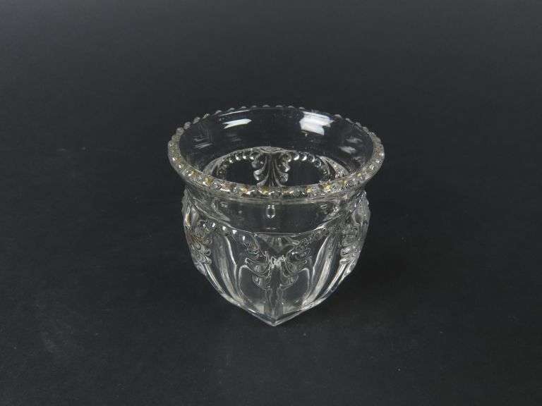 Vintage Glass Toothpick Holder