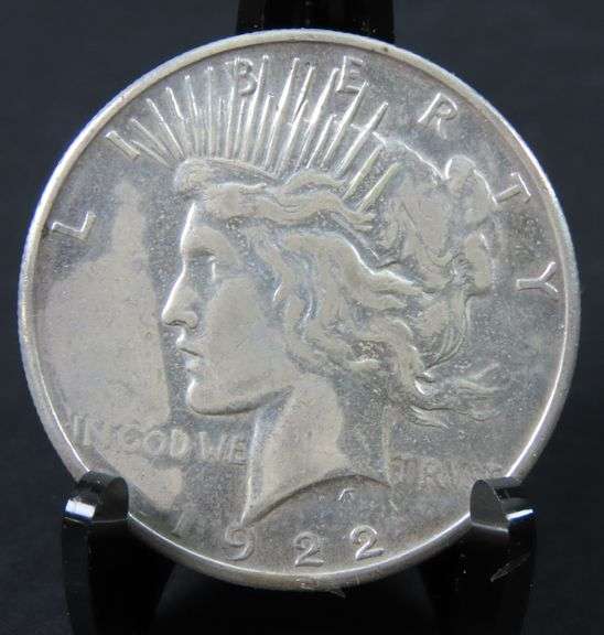 Circulated 1922 Peace Dollar Coin