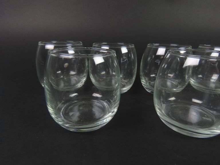 Lot of 8 Glass Votive Holders