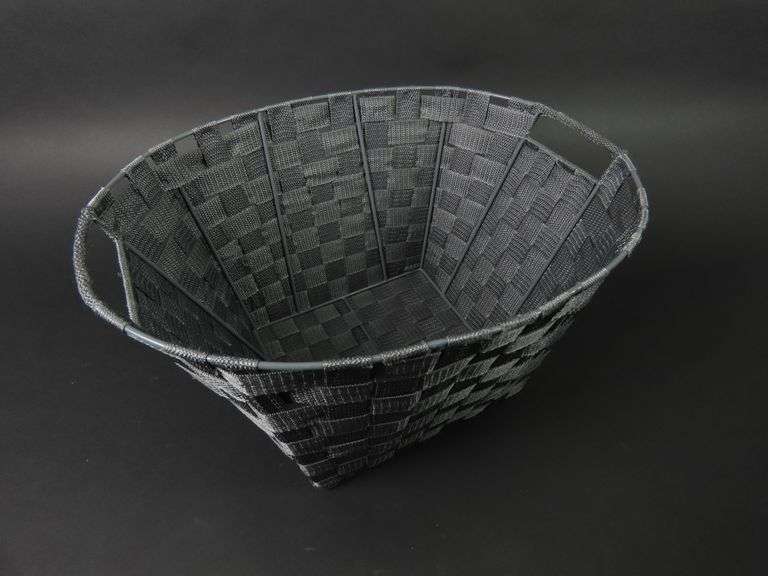 Metal Reinforced Woven Basket
