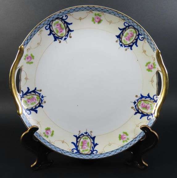 Noritake Handpainted Doubled Handled Tray - Made in Japan