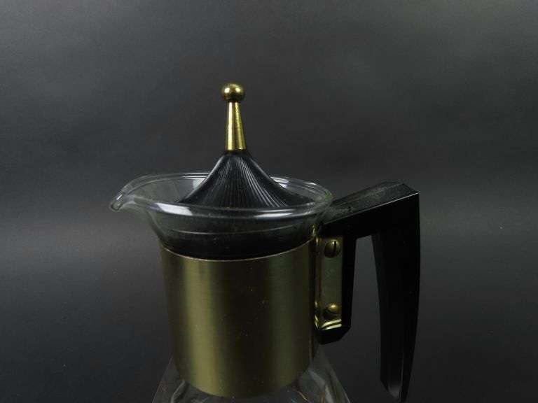 Vintage Mid-Century Glass Coffee Carafe
