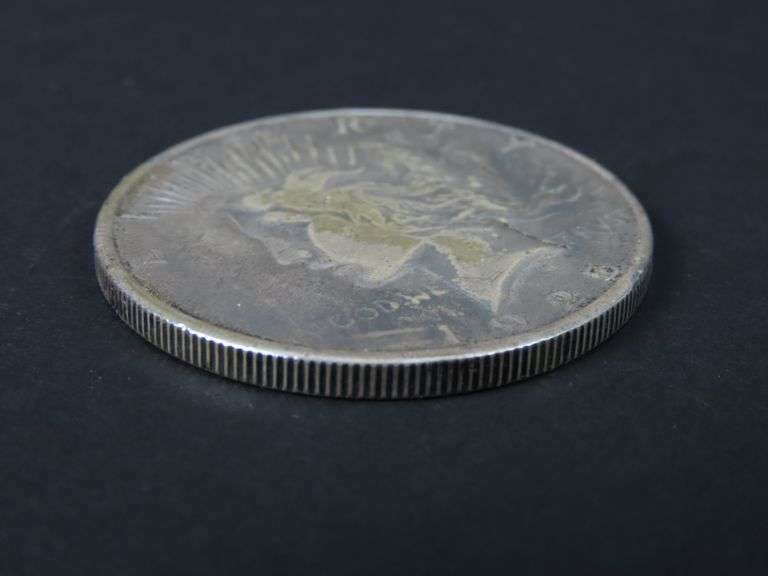 Circulated 1925 Peace Dollar Coin