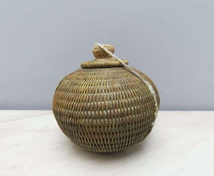 Handcrafted Small Basket with Scented Contents