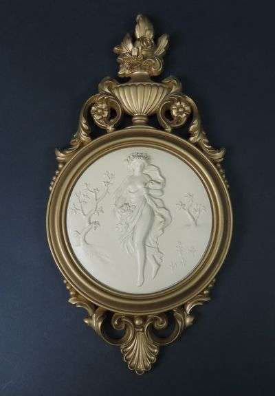 Vintage Syroco Wall Hanging