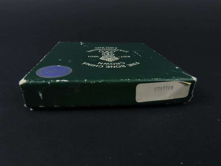 Vintage Bone China Coaster of Prince Charles & Lady Diana in Box - Made in England