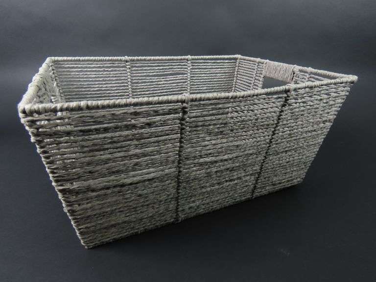 Metal Reinforced Storage Basket