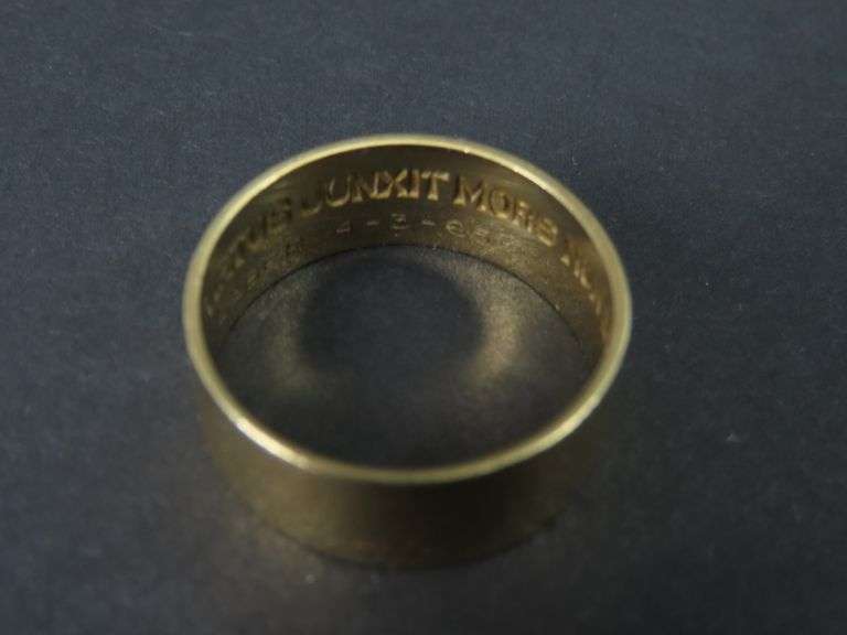 Men's 14K Ring - Size 10 - 5.6g