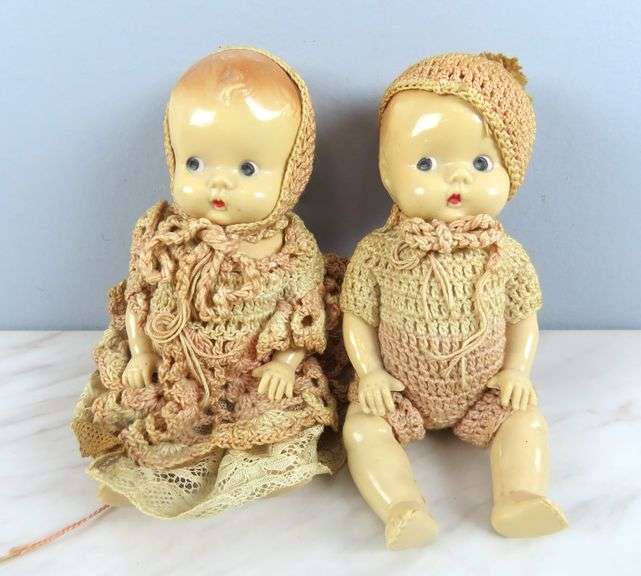 Pair of Vintage Dolls