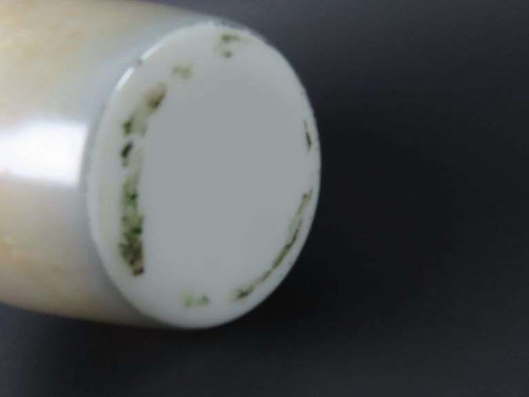 Antique Large Hand Painted Floral Bristol Glass Vase