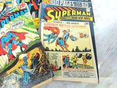 Lot of 5 Vintage Superman & Superboy Comic Books