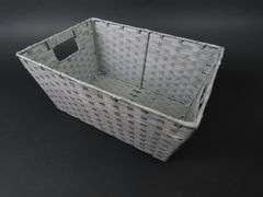 Metal Reinforced Woven Basket