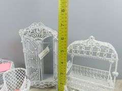 Collection of Metal Doll House Furniture