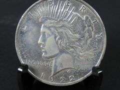 1922 Circulated Peace One Dollar Coin
