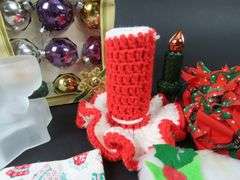 Lot of Vintage Christmas Décor