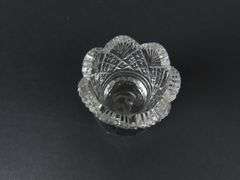 Vintage Cut Crystal Toothpick Holder