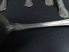 Mixed Lot of 10 Sterling Silver Spoons - 364g