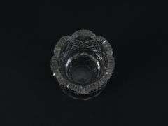 Vintage Cut Glass Toothpick Holder