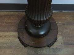 Antique Marble Top Plant / Candle Stand