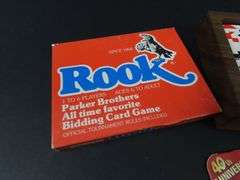 Collection of Vintage Games with Playing Cards