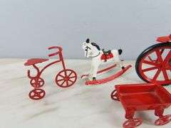 Grouping of Midwest Miniature Metal Toys