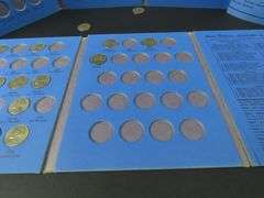 Partial Collection of US Jefferson Nickels in Coin Folders
