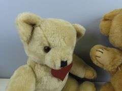 Lot of 2 Jointed Teddy Bears