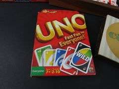 Collection of Vintage Games with Playing Cards