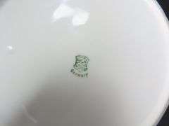 Weiman Handpainted Double Handled Covered Dish - Made in Germany