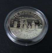 Lot of 2 1986 .900 Fine Silver Uncirculated Collector Coins in Case