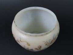 Beautiful Victorian Handpainted Bristol Glass Vase