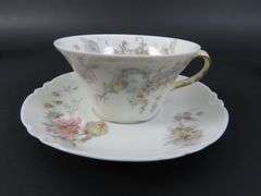 Lot of 3 Assorted Antique Collectible Teacups & Saucers