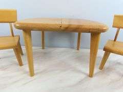 Vintage Strombecker Table with 2 Chairs