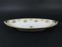 Handpainted Nippon Double Handled Serving Bowl - Made in Japan
