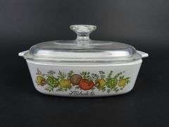 Corning Ware "Spice of Life" 1 Quart Lidded Dish