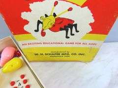 Vintage WH Shapner "The Game of Cootie" in Original Box