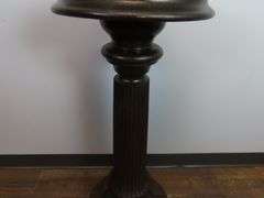 Antique Marble Top Plant / Candle Stand