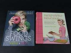 Lot of 2 Jessica Seinfeld Hardcover Cookbooks
