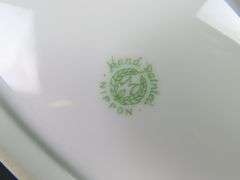 Handpainted Nippon Double Handled Serving Bowl - Made in Japan