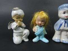 Mixed Lot of 3 Vintage Porcelain Figurines