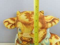Vintage Cow Pillow