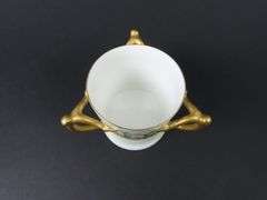 Victorian 3 Handled Loving Cup Marked AK - Made in France
