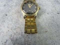 Men's Omega Automatic 14K GF Watch - Running
